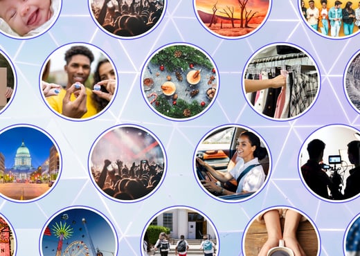 A series of images from Stacker stories across 2024